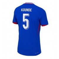 Frankreich Jules Kounde #5 Fußballbekleidung Heimtrikot EM 2024 Kurzarm